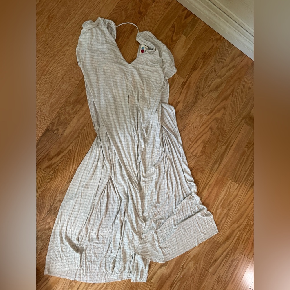 Free People Beach Cream Maxi Dress